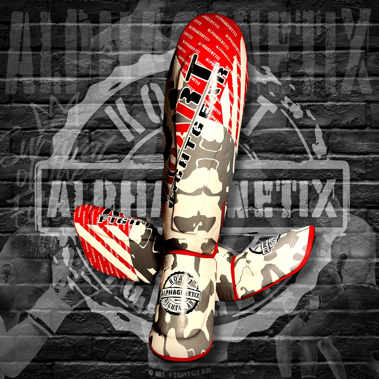 Combat Shinguards - Ko Art Fightgear