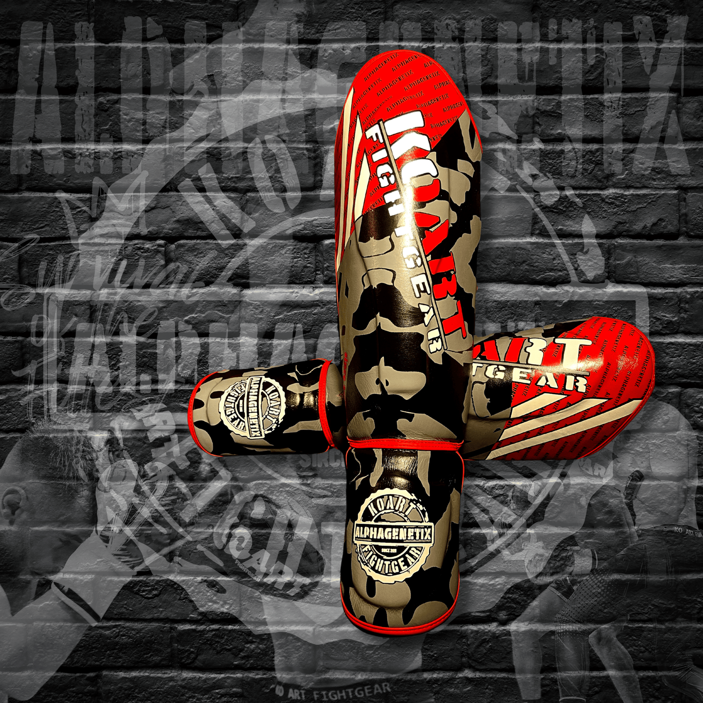 Combat Shinguards - Ko Art Fightgear
