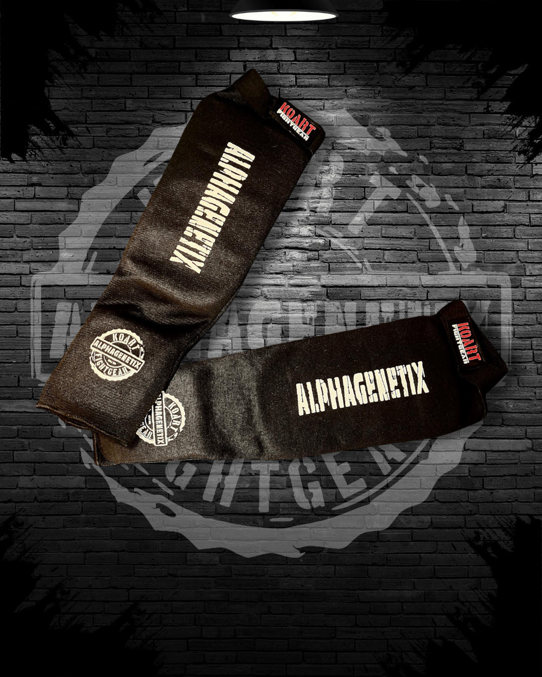 ALPHAGENETIX Shinguards - Ko Art Fightgear